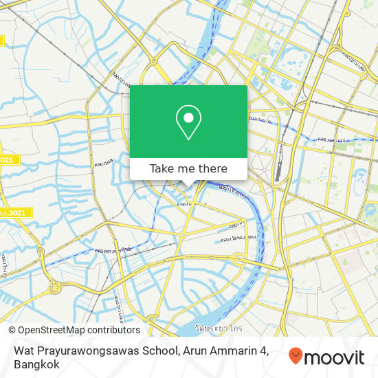 Wat Prayurawongsawas School, Arun Ammarin 4 map