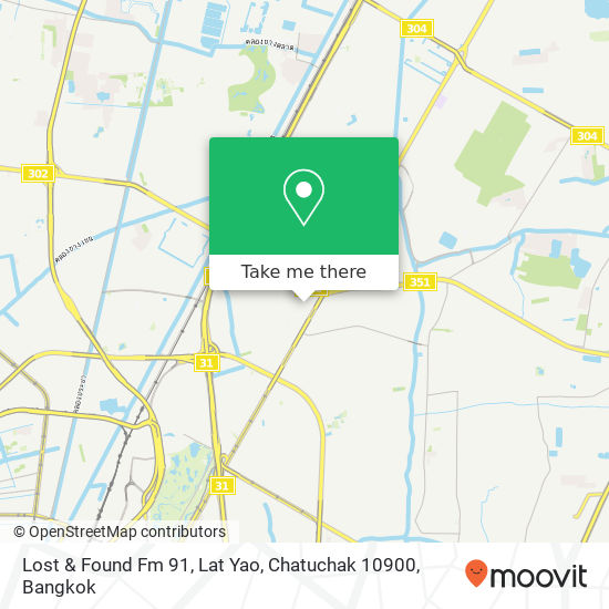 Lost & Found Fm 91, Lat Yao, Chatuchak 10900 map