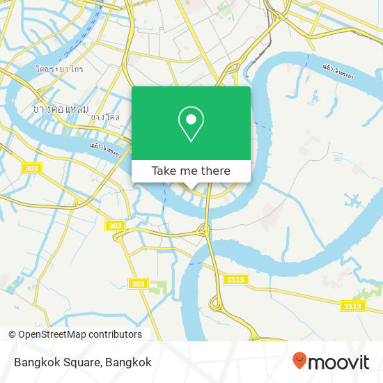 Bangkok Square map