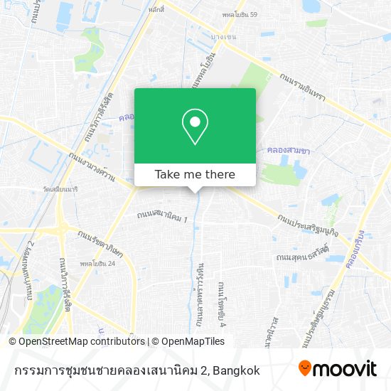 กรรมการชุมชนชายคลองเสนานิคม 2 map