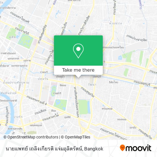 นายแพทย์ เถลิงเกียรติ แจ่มอุลิตรัตน์ map