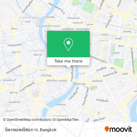 มิตรพลพณิชยการ map