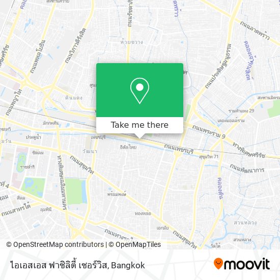 ไอเอสเอส ฟาซิลิตี้ เซอร์วิส map