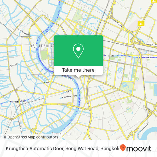 Krungthep Automatic Door, Song Wat Road map