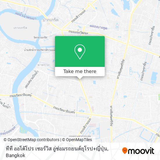 ทีที ออโต้โปร เซอร์วิส อู่ซ่อมรถยนต์ยุโรป+ญี่ปุ่น map