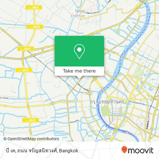 บี เค, ถนน จรัญสนิทวงศ์ map