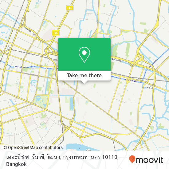 เดอะบีช ฟาร์มาซี, วัฒนา, กรุงเทพมหานคร 10110 map