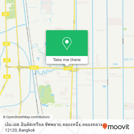 เอ็ม.เอส. อินดัสเทรียล ซัพพลาย, คลองหนึ่ง, คลองหลวง 12120 map