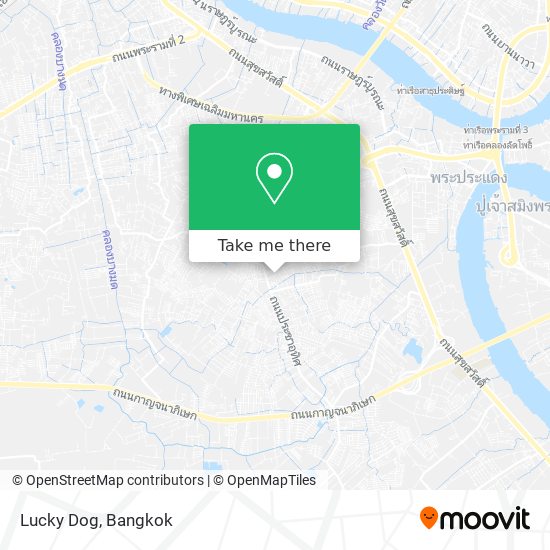 Lucky Dog map