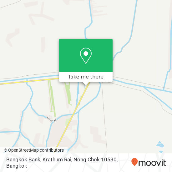 Bangkok Bank, Krathum Rai, Nong Chok 10530 map
