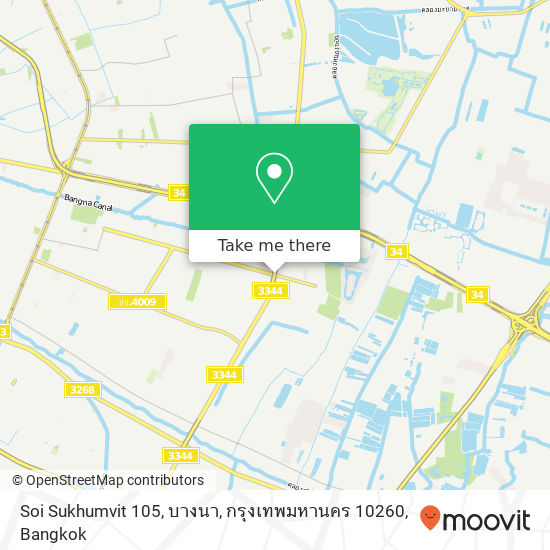 Soi Sukhumvit 105, บางนา, กรุงเทพมหานคร 10260 map