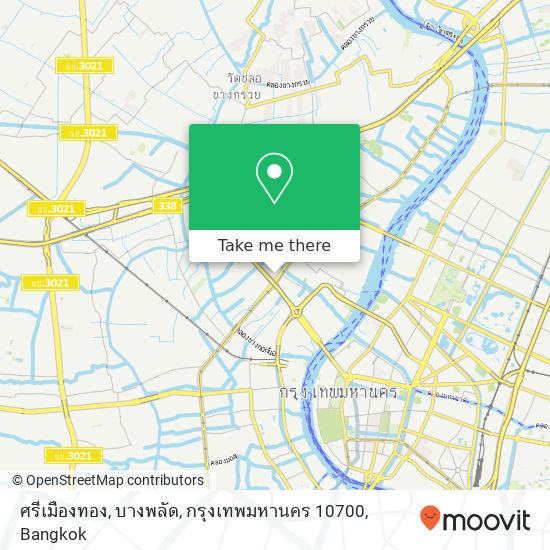 ศรีเมืองทอง, บางพลัด, กรุงเทพมหานคร 10700 map