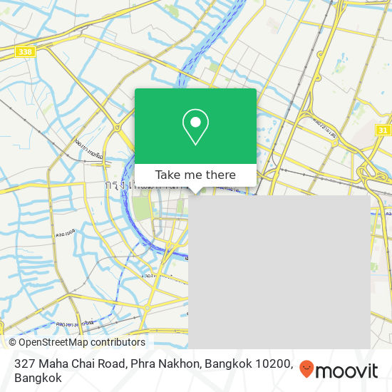 327 Maha Chai Road, Phra Nakhon, Bangkok 10200 map
