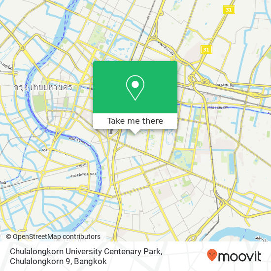 Chulalongkorn University Centenary Park, Chulalongkorn 9 map