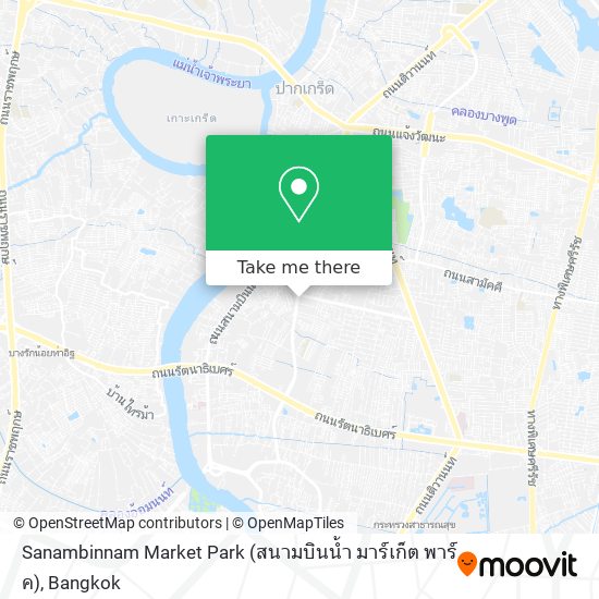 Sanambinnam Market Park (สนามบินน้ำ มาร์เก็ต พาร์ค) map