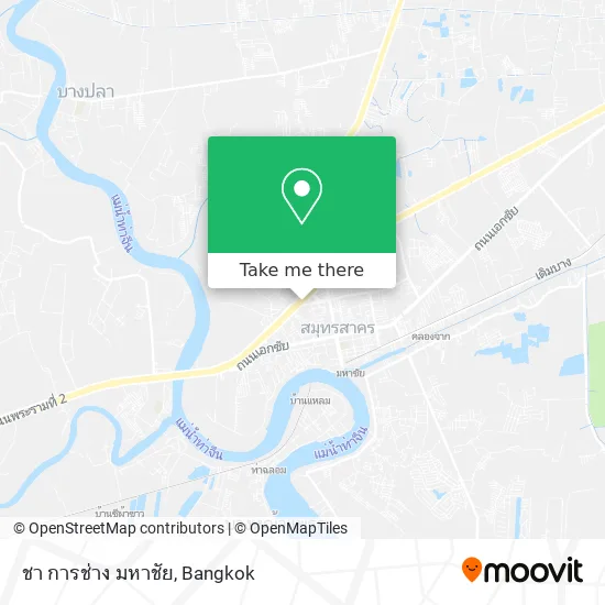 ชา การช่าง มหาชัย map