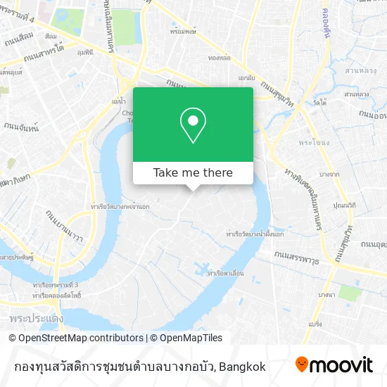 กองทุนสวัสดิการชุมชนตำบลบางกอบัว map