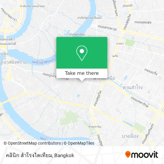 คลินิก สำโรงไตเทียม map