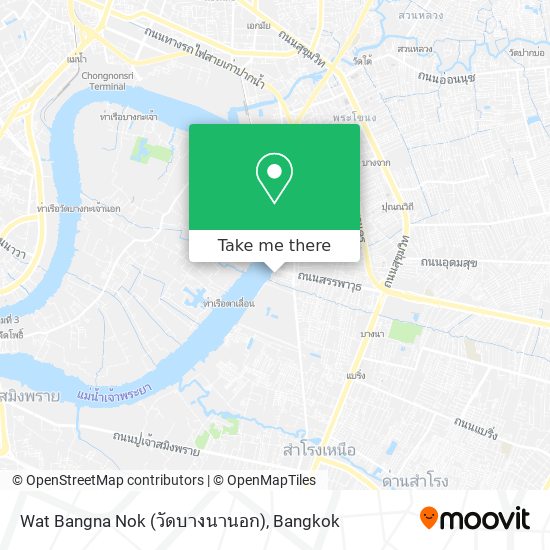 Wat Bangna Nok (วัดบางนานอก) map