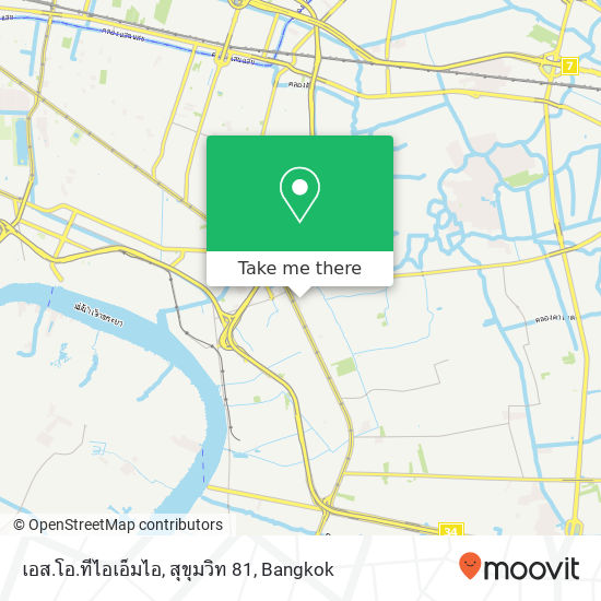 เอส.โอ.ทีไอเอ็มไอ, สุขุมวิท 81 map