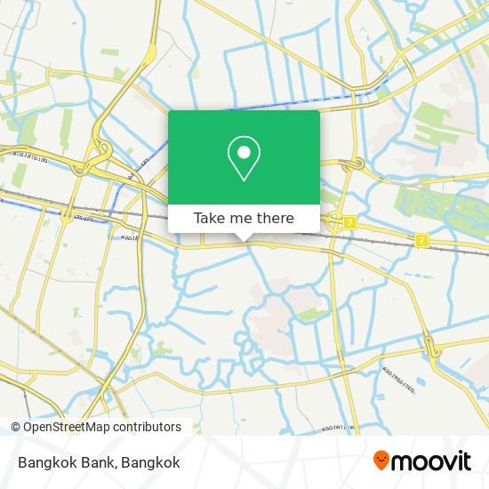 Bangkok Bank map