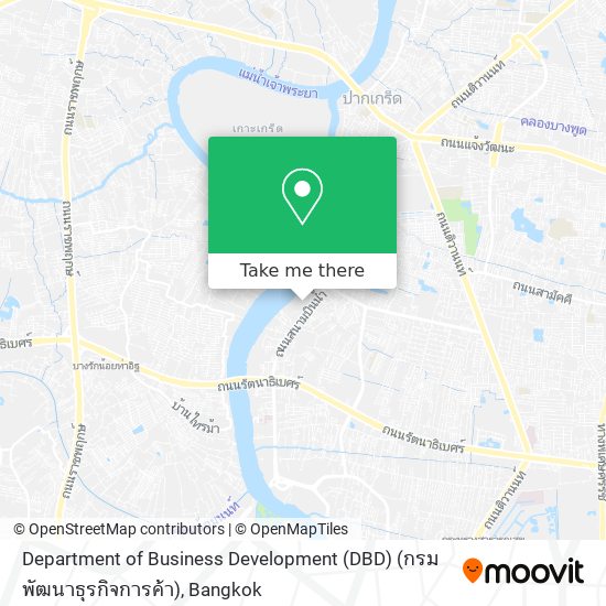 Department of Business Development (DBD) (กรมพัฒนาธุรกิจการค้า) map