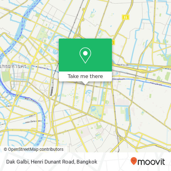 Dak Galbi, Henri Dunant Road map