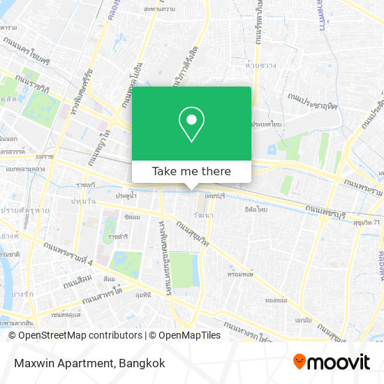 Maxwin Apartment map