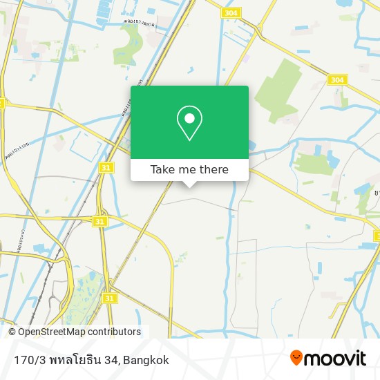 170/3 พหลโยธิน 34 map