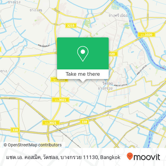 แซด.เอ. คอสมิค, วัดชลอ, บางกรวย 11130 map