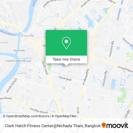 Clark Hatch Fitness Center@Nichada Thani map