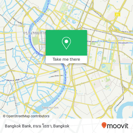 Bangkok Bank, ถนน โยธา map