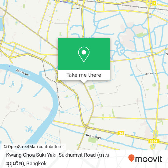 Kwang Choa Suki Yaki, Sukhumvit Road (ถนน สุขุมวิท) map