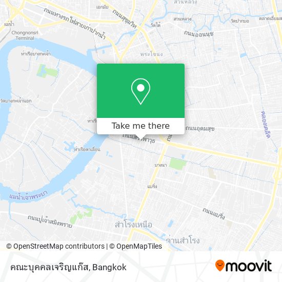 คณะบุคคลเจริญแก๊ส map