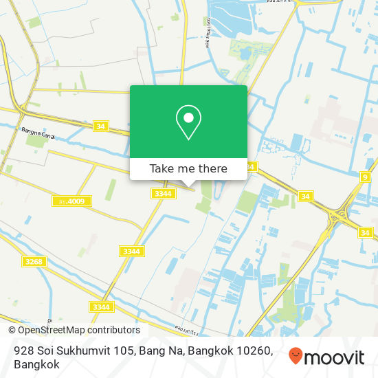 928 Soi Sukhumvit 105, Bang Na, Bangkok 10260 map