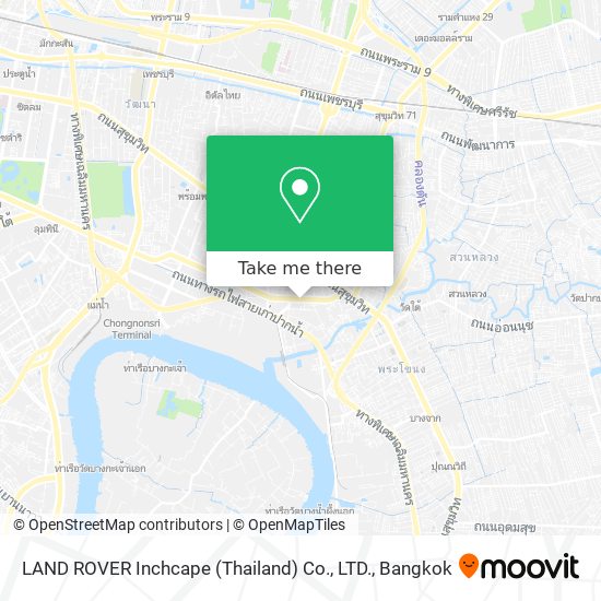 LAND ROVER Inchcape (Thailand) Co., LTD. map