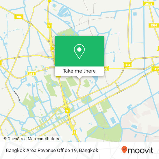 Bangkok Area Revenue Office 19 map