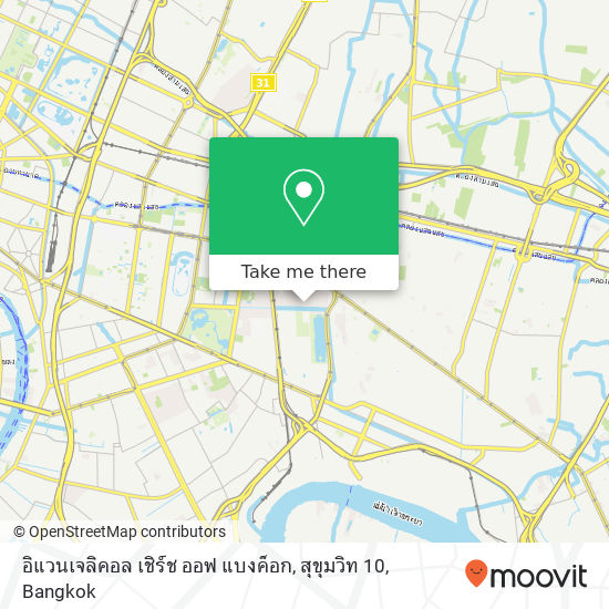 อิแวนเจลิคอล เชิร์ช ออฟ แบงค็อก, สุขุมวิท 10 map