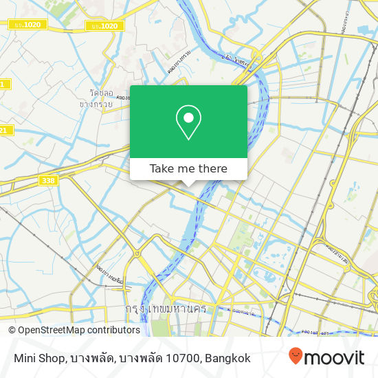 Mini Shop, บางพลัด, บางพลัด 10700 map