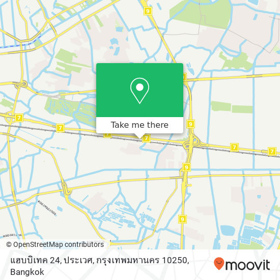 แฮบบิเทค 24, ประเวศ, กรุงเทพมหานคร 10250 map