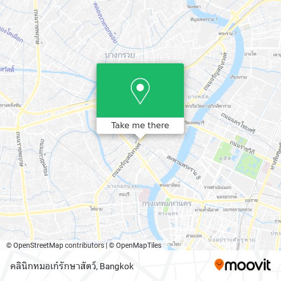 คลินิกหมอเก๋รักษาสัตว์ map