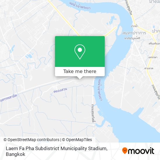 Laem Fa Pha Subdistrict Municipality Stadium map