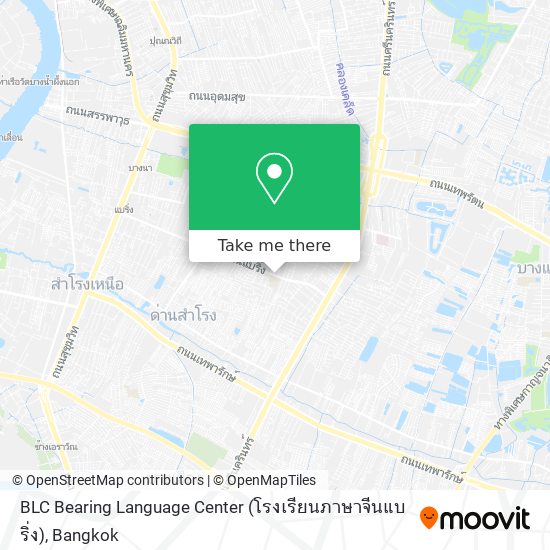 BLC Bearing Language Center (โรงเรียนภาษาจีนแบริ่ง) map
