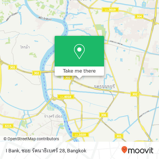 I Bank, ซอย รัตนาธิเบศร์ 28 map