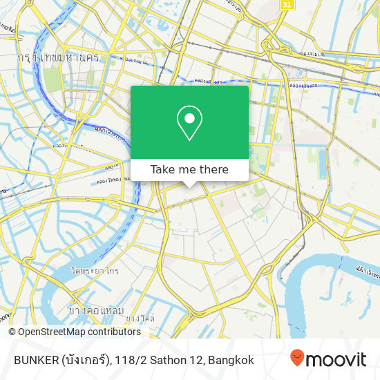 BUNKER (บังเกอร์), 118 / 2 Sathon 12 map