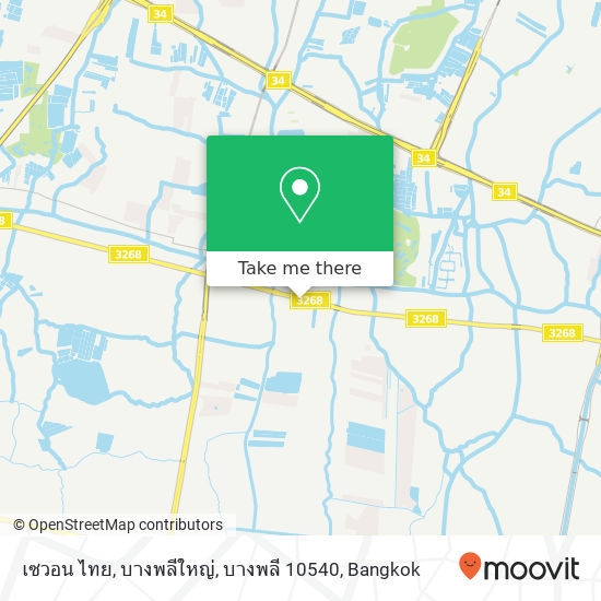 เซวอน ไทย, บางพลีใหญ่, บางพลี 10540 map