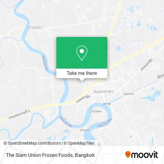 The Siam Union Frozen Foods map