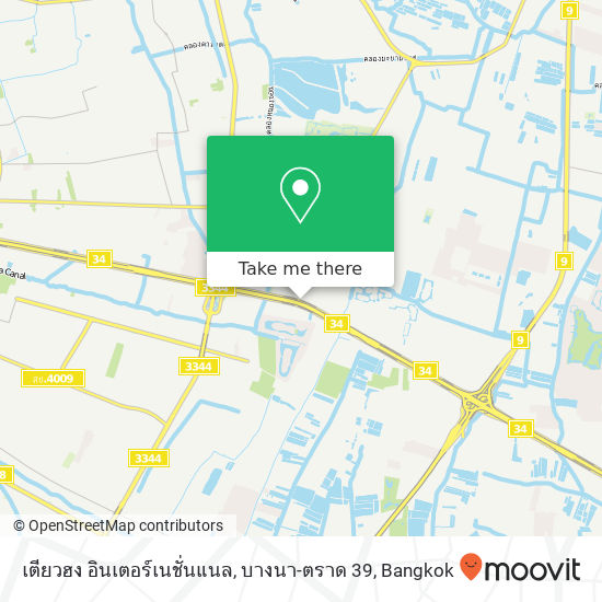 เตียวฮง อินเตอร์เนชั่นแนล, บางนา-ตราด 39 map