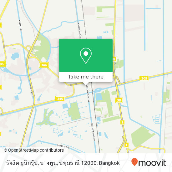 รังสิต ยูนิกรุ๊ป, บางพูน, ปทุมธานี 12000 map