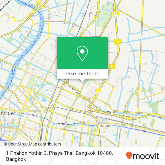 1 Phahon Yothin 3, Phaya Thai, Bangkok 10400 map